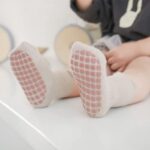 FedMois 5 Pairs Baby Kids Anti-slip Socks Cotton non skid Ankle Socks Animals, Multicolor, 1-3 Years - Image 3