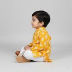 Baby Ethnic Wear Festival Organic Cotton Soft and comfortable Dhoti Kurta Set Saraswati Puja Dress Panjabi for Kids Boy Girls - Image 4