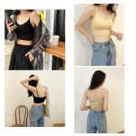 Women Cotton Padded Bra Combo Bra Sports Bra Fitness Yoga and Gymwear Fashionable Lifestyle Outdoor Life (Free Size) - Image 2