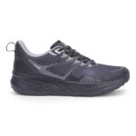 Liberty LEAP7X ROYALESTPE Walking Shoes for Men - Black & Olive Green Lace-Up Sneakers | Memory Foam Cushioned Insole, Lightweight Knit-Mesh Shoes for Daily Walking, Fitness Walks, College & Travel - Image 3