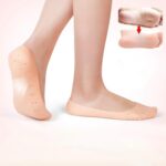 Silicone Full Foot Cover Socks, Anti-Crack Heel Protector, Waterproof, Reusable Insole Support, 1 Pair - Image 4