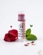 Organic Rose & Mint Lip Balm | Hydrating Lip Moisturizer for Soft, Smooth & Nourished Lips | Daily Lip Care Balm - Image 3