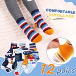 Non Slip Kids Toddler Socks with Grip, Assorted Prints, Socks for Babies to Toddlers, Anti Skid Socks, Crawling Socks with Grippers (colors and designs as per availibility) - Image 4