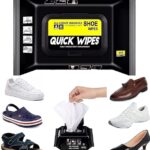 Natural Sneaker & Shoe Cleaner Wipes - 1 Pack of 80 Wipes - Portable Disposable Shoe Cleaning Wipes Quickly Remove Dirt & Stains - Can Be Used on Various Materials - BZ8432