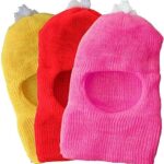 Baby Winter Warm Soft Cap | New Born Baby Kid's Hat | Baby Cute Winter Woolen Cap for Kid's 0-12 Months Boy's & Girl's Multicolour's Pack 3