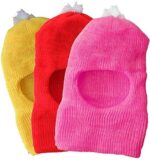 Baby Winter Warm Soft Cap | New Born Baby Kid's Hat | Baby Cute Winter Woolen Cap for Kid's 0-12 Months Boy's & Girl's Multicolour's Pack 3