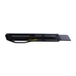 STANLEY STHT10323-800 18 mm Plastic Slide Lock Snap-Off Knife for Home & Professional Use, Carbon Steel Blades with 15 Cut-Off Points for Precision, YELLOW & BLACK - Image 20