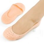 Silicone Full Foot Cover Socks, Anti-Crack Heel Protector, Waterproof, Reusable Insole Support, 1 Pair - Image 3