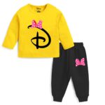 Kuchipoo © Disney Baby Girl Regular Fit Cotton T-Shirts and Pyjamas Set - Image 4