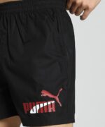 Puma Men's Cotton Classic Regular Fit Printed Boxer Shorts - Image 3
