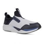 Liberty Leap7x REACTIVE5E Men Sports Walking Shoes - White | Comfortable and Durable Non-Lacing Closure - Suitable for Running, Gym, Jogging and Outdoor Shoes for Man - Cushioned Footbed