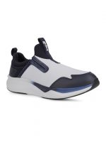 Liberty Leap7x REACTIVE5E Men Sports Walking Shoes - White | Comfortable and Durable Non-Lacing Closure - Suitable for Running, Gym, Jogging and Outdoor Shoes for Man - Cushioned Footbed