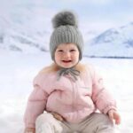 Baby Boys Girls Winter Knit Cap Hat Soft Fleece Lined Winter Ear Flap Woolen Hats | Skull Beanie Unisex Kids Winter Caps (3 Months - 3 Years) - Image 2