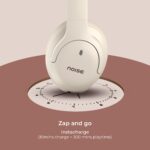 Noise Airwave Max 4 Wireless Over Ear Headphones with 70H Playtime, ENC, 40mm Driver, Low Latency(up to 40ms), Dual Pairing, BT v5.4 (Calm Beige) (AUD-HDPHN-4-BEIGE) - Image 6
