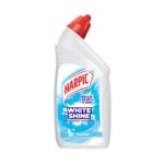 Harpic White and Shine Disinfectant Toilet Cleaner Bleach - 500 ml | India's # 1 Toilet Cleaner