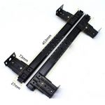 Keyboard Tray Channel | Drawer Slides for Keyboard | Includes All Installation Hardware | 350MM / 14 inch Channel (Medium / 27MM) - Image 2