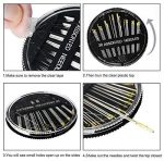 Prokart Assorted Hand Stitching Sewing Needles 25 Pieces in 1 Set Steel Needles for Embroidery Mending Craft Cloth Stitching | Standard | Made in India - Image 2