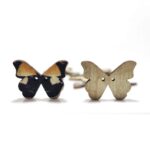 Wooden Butterfly Shape Buttons 2 Hole Sewing Buttons for Fashion/Replacement/Decorative/Jackets/Kurtis and Also Used DIY Art and Craft item (720 - Wooden BLACK BUTTERFLY Buttons 24 pcs) - Image 2