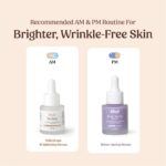 Vilvah Store AM PM Face Serum Combo | Milk Drops Serum and Better Ageing Serum | Skin Brightening, Even Skin Tone, Anti-Ageing, Wrinkle Repair | Rice Milk Extract and Blue Pea Flower | 20ml + 20ml - Image 6