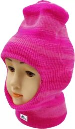 Baby Winter Warm Soft Cap | New Born Baby Kid's Hat | Baby Cute Winter Woolen Cap for Kid's 0-12 Months Boy's & Girl's Multicolour's Pack 3 - Image 5