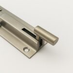 Marble Tower Bolt with 6 Screws (Set of 2) | 4-Inch Stainless Steel Tower Bolt | Heavy-Duty L-Shape Stopper | Hook-Style Slide Lock | Matt Finish | Door & Window Fitting Hardware - Image 4