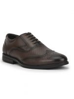Liberty Fortune HOL-125E – Premium Leather Oxford Brogue Lacing Formal Shoes – Stylish, Cushioned & Non-Slip – Business, Wedding, Office Wear – Black, Brown, Tan – Shoes for Men Formal