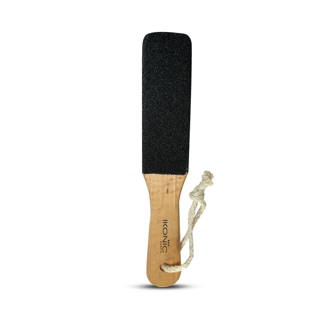 51FkT2lhw-L._SL1100_.jpg Ikonic Wooden Foot File IKB-706C – Professional Dual-Sided Callus Remover for Men & Women | Curved Pedicure Tool with Ergonomic Handle | Ideal for Smooth Feet at Home, Salon, Spa & Personal Beauty Care Use - Image 1