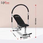 Life Line LB 301 AB Care Bench for Home Gym, ABS Exerciser AB King Pro Machine With 5 Adjustable Positions Gym Bench for Men, Ideal for ABS and Core Muscles Workout, Free Assistance for Installation - Image 5