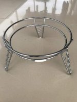 Stainless Steel 3-Leg Water Pot & Matka Stand, Heavy Duty Pot Holder with 8.5-Inch Upper Ring & 7-Inch Lower Ring, Stable Raised Base for Matka, Water Dispenser & Kitchen Storage - Image 7
