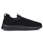 Liberty Force10 ROKKY-4 Non-Lacing Walking Shoes for Men - Black & Blue| Suitable for Jogging, Workout, Gym & Outdoor Activity | Stylish, Lightweight & Comfortable Footbed | Sports Footwear - Image 2