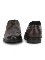 Liberty Fortune HOL-125E – Premium Leather Oxford Brogue Lacing Formal Shoes – Stylish, Cushioned & Non-Slip – Business, Wedding, Office Wear – Black, Brown, Tan – Shoes for Men Formal - Image 6