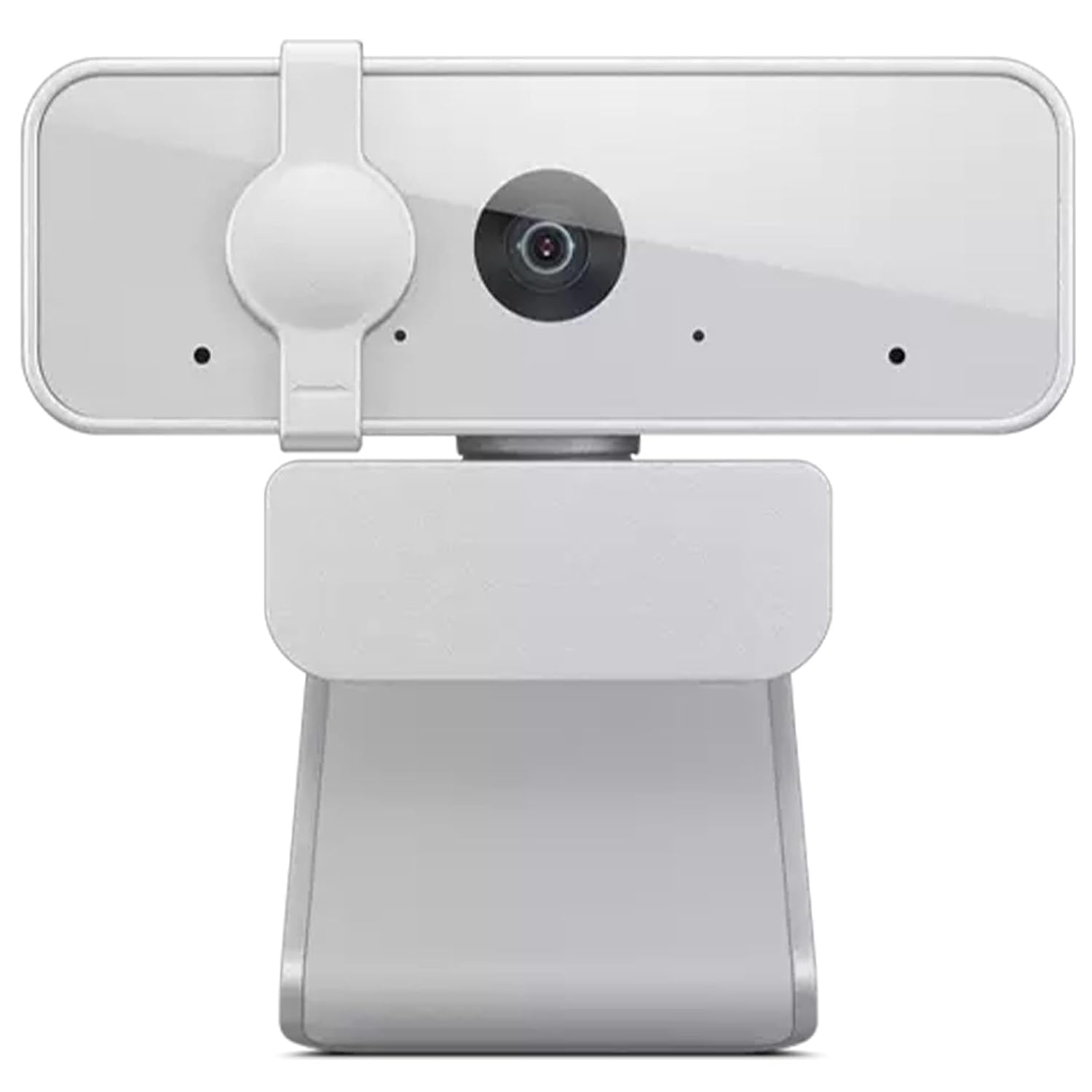51IpsJmhInL._SL1500_.jpg Lenovo 300 FHD Webcam with Full Stereo Dual Built-in Mics | FHD 1080P 2.1 Megapixel CMOS Camera with USB |Ultra-Wide 95° Lens, 4X Digital Zoom | 360 Rotation | Flexible Mount | Cloud Grey - Image 1