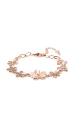 YouBella Jewellery Bracelets for Women Stylish Rose Gold Plated Crystal Bracelet Bangle Jewellery for Girls and Women - Image 5