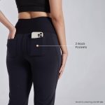 BlissClub Ultimate Flare Pants for Women Upto 5'4 ft | Ribbed Waistband, 4 Pockets | High Waist Trousers and Formal Pants for Office wear - Image 3
