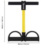 Spike Tummy Trimmer Yoga Pedal Puller for Home Gym Exercise - Resistance Band for Abs, Legs, Arms, Full Body Workout (Men & Women) - Image 5