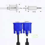 LS LAPSTER Quality Assured Male to Male VGA Cable 1.5 Meter, Support Monitor/PC/LCD/LED, Plasma, Projector, TFT (LST-VGACBLE-1.5M) - Image 2