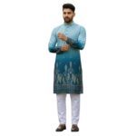 Trustous Men’s Traditional Kurta for Men | Ethnic Wear Kurta for Festive, Wedding & Casual Occasion | Stylish Regular Fit Kurta for Men