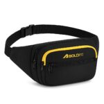 Boldfit Chest Bag for Men & Women,Crossbody Waist Pouch with 3 Zippered Compartments & Adjustable Strap,Multipurpose Fanny Pack for Travel, Festivals, Hiking, Cycling