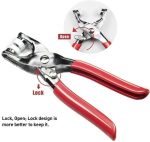 Snap Button Fastener Kit with Pliers Tool, Assorted Metal Press Studs and Storage Box - DIY Snap Repair Set for Clothing, Baby Clothes, Bags, Crafts, Sewing and Fabric Fastening Projects - Image 7