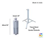 Base Stand for Garden Outdoor Umbrella, Studio Cameras, Spot Lights, etc (Three Leg Stand) - Image 2