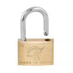 Godrej Locks I Pin Cylinder 40 mm I 3 Keys I Padlock for Main Door I Lock for Tool Box,Shutters,Shops & Offices I Corrosion Resistant Shackle I Solid Brass Padlock | 1 Year Warranty - Image 7