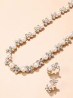 Shining Diva Fashion Necklace Jewellery Set for Women Latest Stylish Design Fancy Pearl Choker (15219s) - Image 7