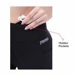TRASA Active Yoga Pants for Womens Gym High Waist with 3 Pockets, Tummy Control, Workout Pants 4 Way Stretch Yoga Leggings, Sizes - M,L,XL,2XL,3XL - Image 9