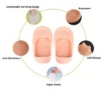 Nightstar Full Length Silicone Foot Protector Anti Crack Heel Support Moisturizing Socks for Foot Care and Pain Relief (Free Size, 1 Pair) - Image 3