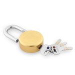 Godrej Locks I Navtal Ultra XL+I 4 Dimple Keys I Padlock for Main Door I Gate Lock I Tool Box,Shutters,Shops & Offices I Corrosion Resistant Shackle I Brass Material & Brass Finish | 1 Year Warranty - Image 7