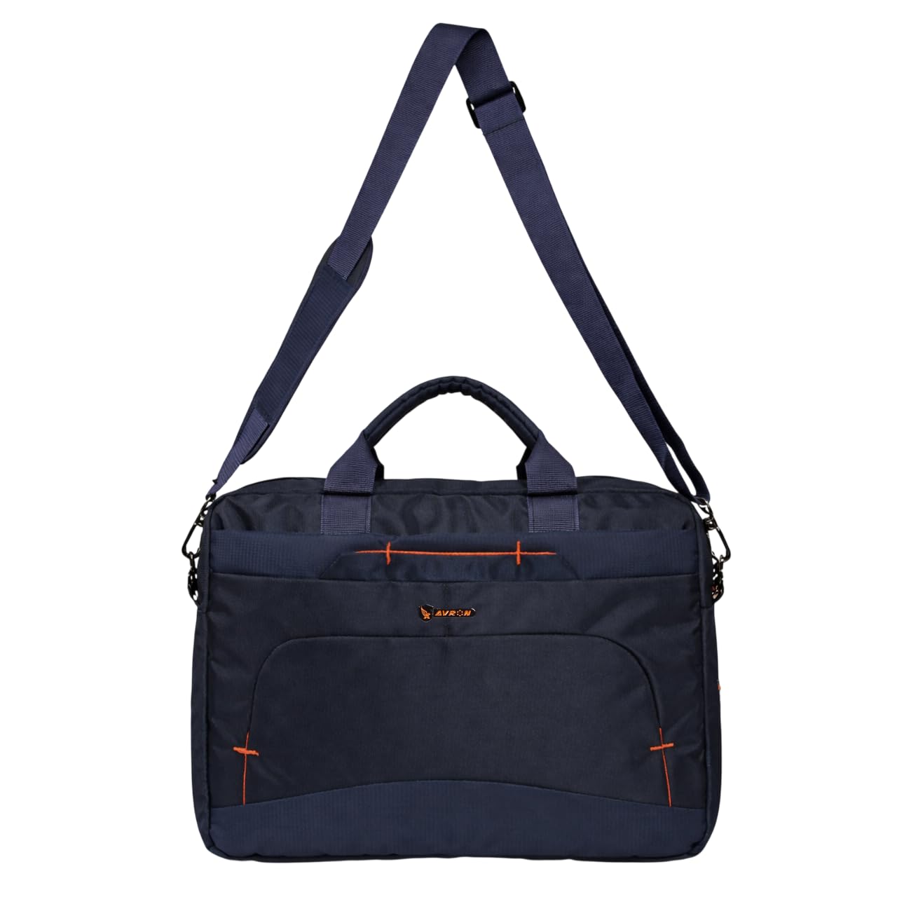 51O12jzPMBL._SL1280_.jpg PU Water-Resistant Laptop Bag for Men & Women with Smooth Zipper Closure | Stylish Durable Spacious Laptop Messenger Bag for Office, Travel, Work, Professional & Daily Use - Image 1