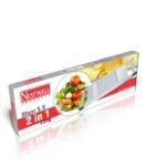Nestwell N-11 Stainless Steel 2-in-1 Long Slicer Cutter – Dual Grater & Slicer with Ergonomic Design for Precision Cutting – Ideal for Salads, Chips, Fruits & Vegetables Pack of -1 - Image 2