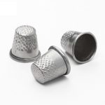 Finger Protector Thimble 4pc for Hand Sewing, Leather Craft, Quilting & Embroidery – Adjustable Metal Sewing Tool for Tailors & DIY Projects - Image 3
