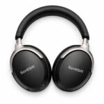 GameSir Bass Wireless Headphones with 40mm Drivers, Deep Bass Stereo Sound, Bluetooth 5.3, Over-Ear Noise Isolation Headset with LED Light, Built-in Mic for PC, Mobile & Laptop (Black)