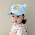 Kids Cute Summer Cotton Baseball Cap Children’s Hats Adjustable Sun Hat for Boys Girls Sports Breathable Toddler Caps for (1-5yrs) - Image 2